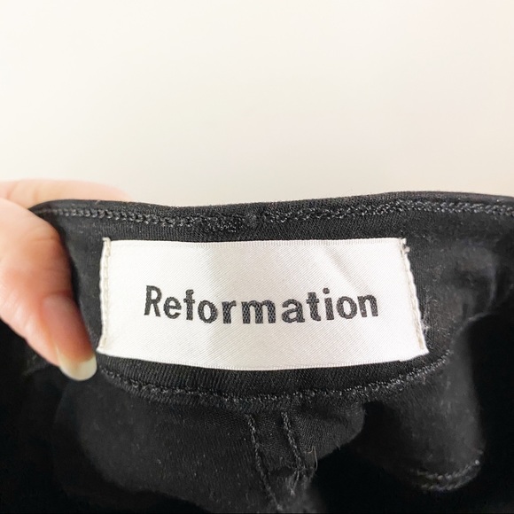 Reformation High Waist Stretch Flood Jean Size 30 - Picture 2 of 5